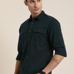 Moda Rapido Solid Casual Shirt