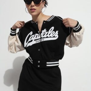 Printed Jacket With Skirt Co-Ords