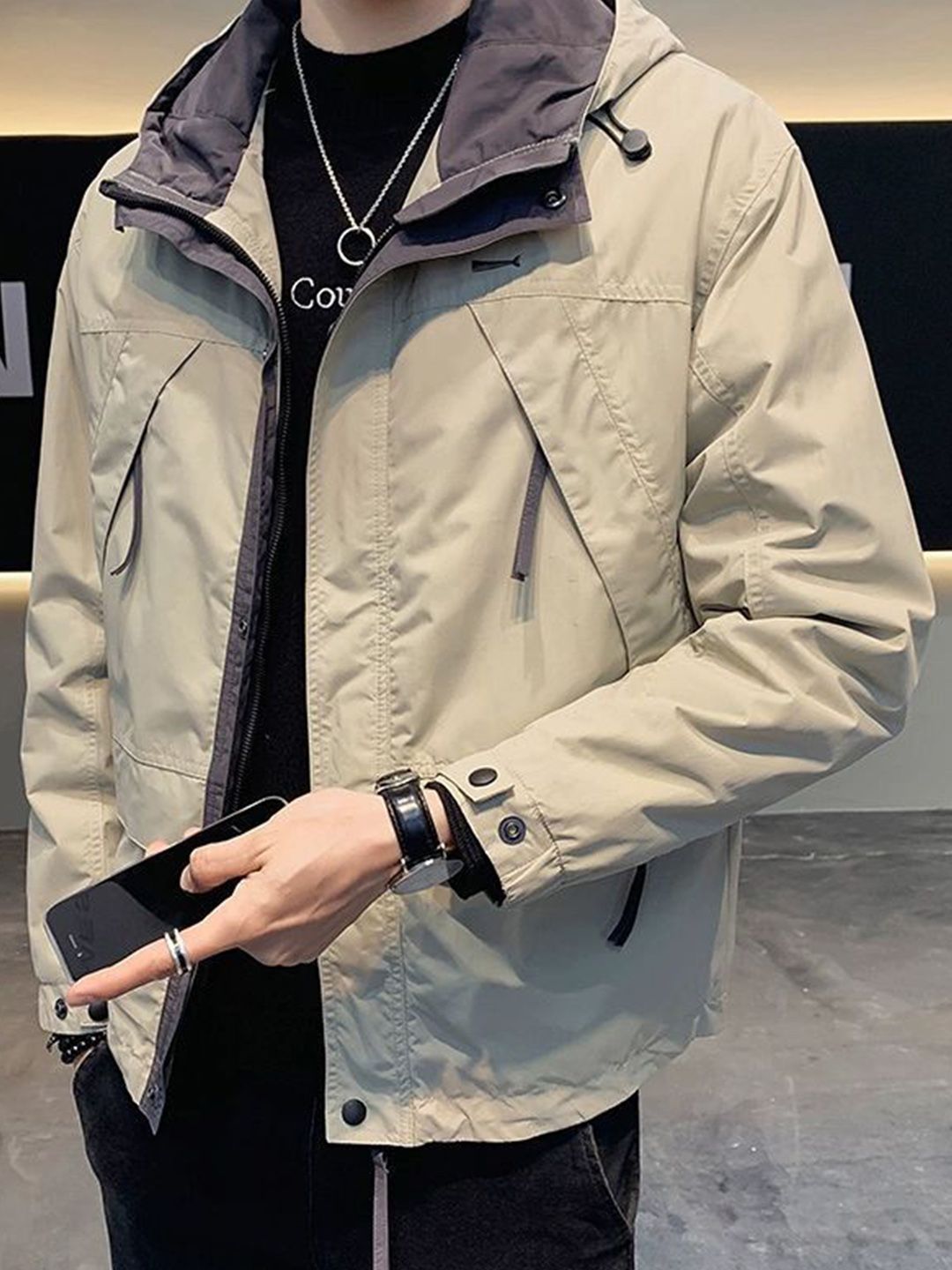 Men without Crop Sporty Jacket - Image 3