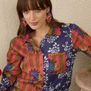 Printed Pure Cotton Kurta & Trouser Co-Ords