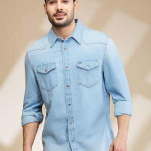 Being Human Men Slim Fit Opaque Casual Shirt