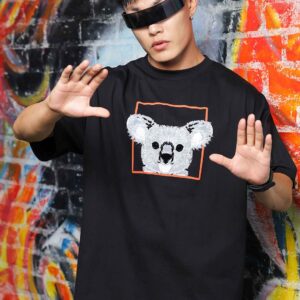 Unisex Graphic Printed Drop Shoulder Oversized T-Shirt