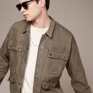 The Life Co. Pure Cotton Relaxed Fit Denim Jacket